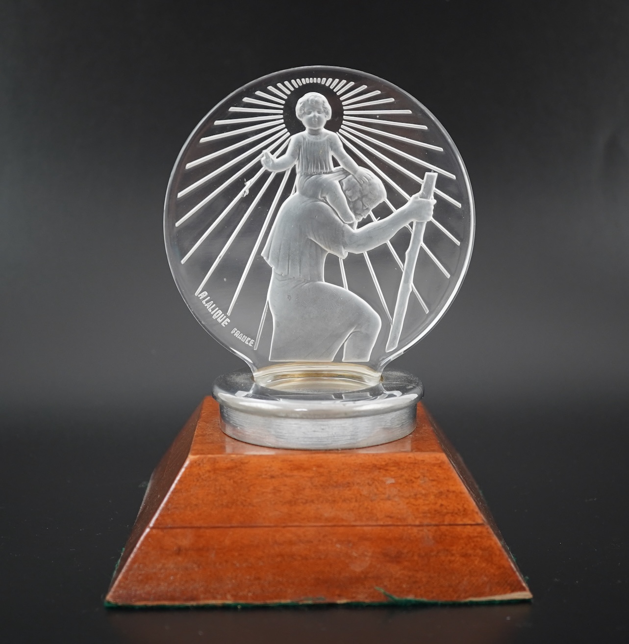 René Lalique: A 'Saint-Christophe/Saint Christopher' mascot